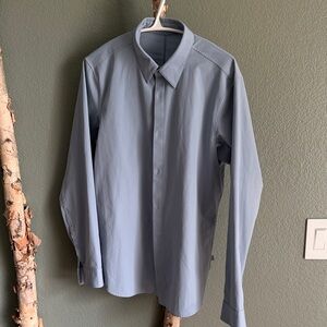 lululemon athletica Light Blue Dress Shirt